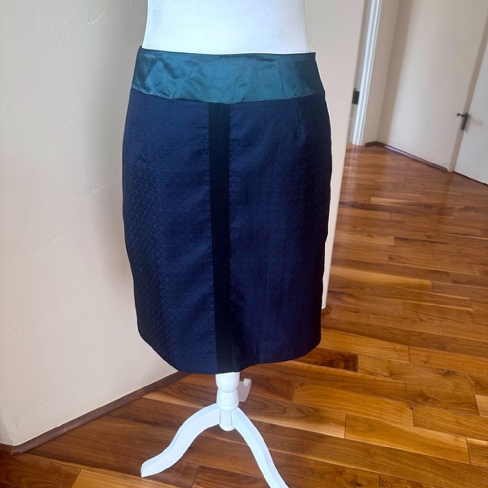 Zara color blocked pencil skirt